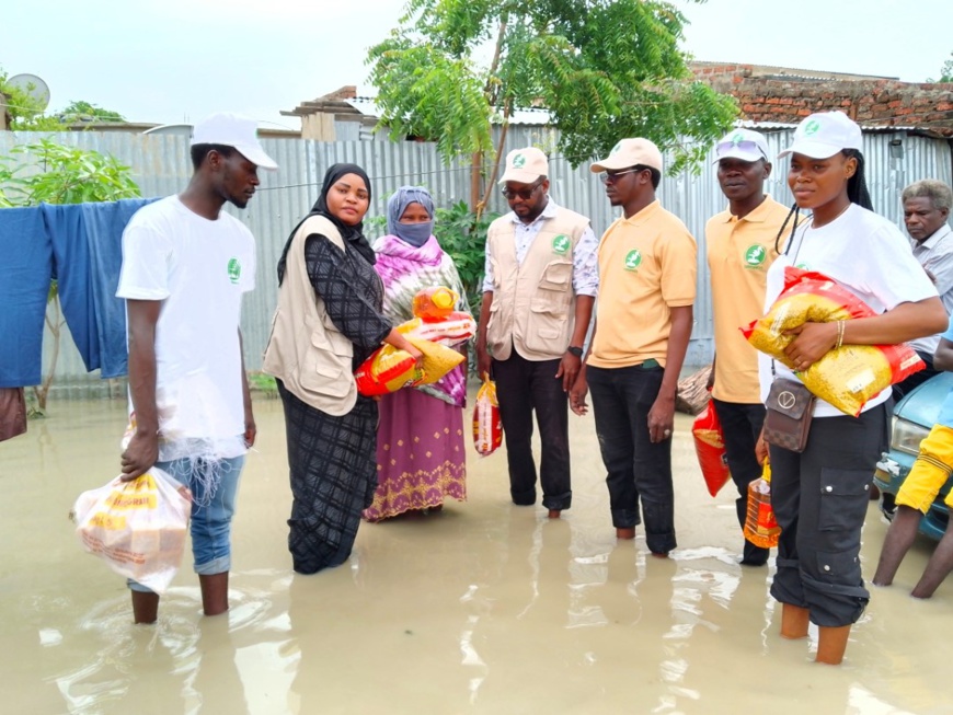 Tchad : SDEDNOS répond à l'appel des sinistrés du 8ème arrondissement Tchad : SDEDNOS répond à l'appel des sinistrés du 8ème arrondissement