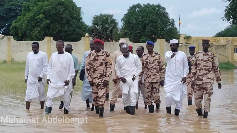 Tchad : résidence et bureau du gouverneur du Salamat envahis par les inondations Tchad : résidence et bureau du gouverneur du Salamat envahis par les inondations