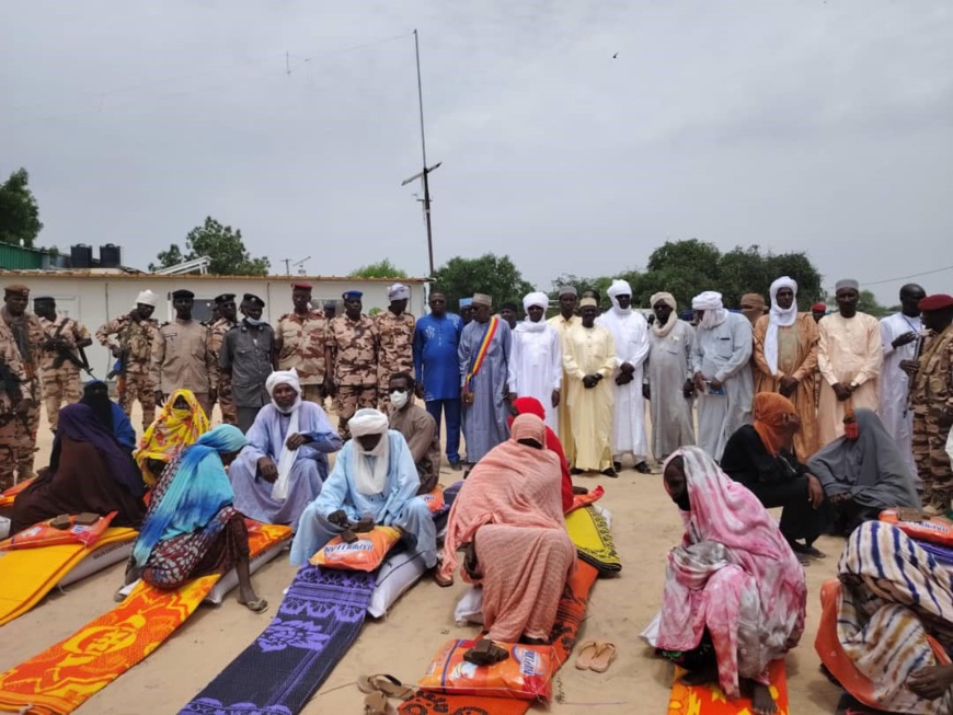 Tchad : distribution d'aide humanitaire aux sinistrés des inondations de la Province du Kanem