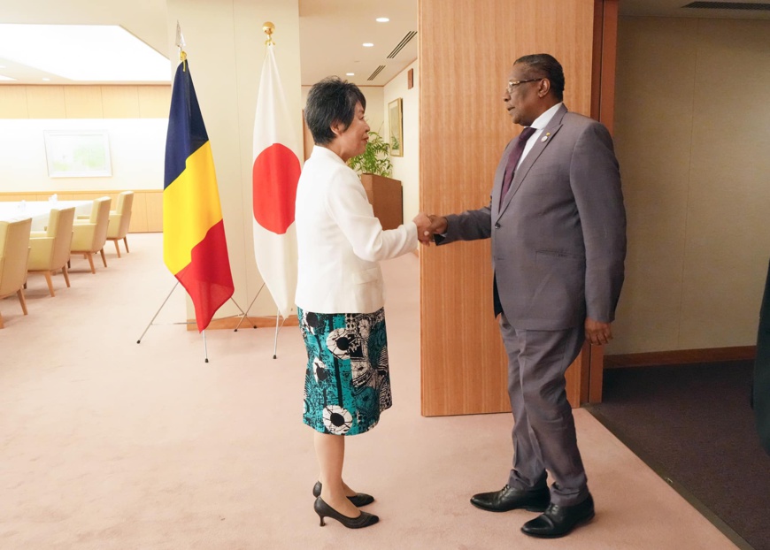 Diplomatie : Renforcement de la coopération bilatérale entre le Tchad et le Japon Diplomatie : Renforcement de la coopération bilatérale entre le Tchad et le Japon