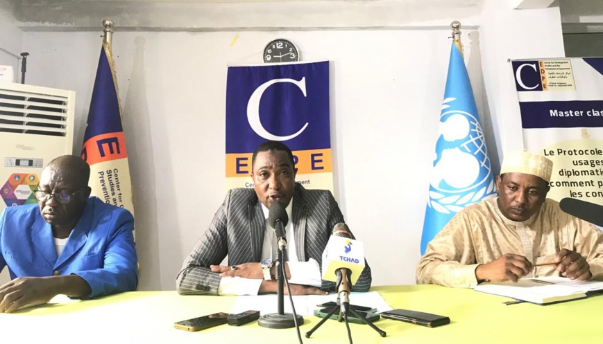 Tchad : le CEDPE initie une formation pour renforcer les capacités en matière de protocole