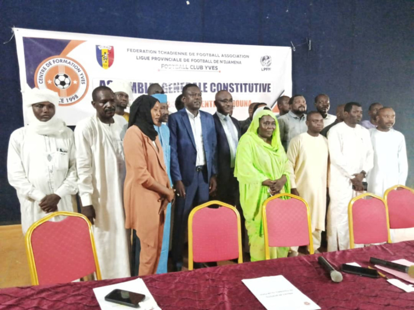Tchad : le club de football YVES FC révise ses textes de base et a un nouveau dirigeant Tchad : le club de football YVES FC révise ses textes de base et a un nouveau dirigeant