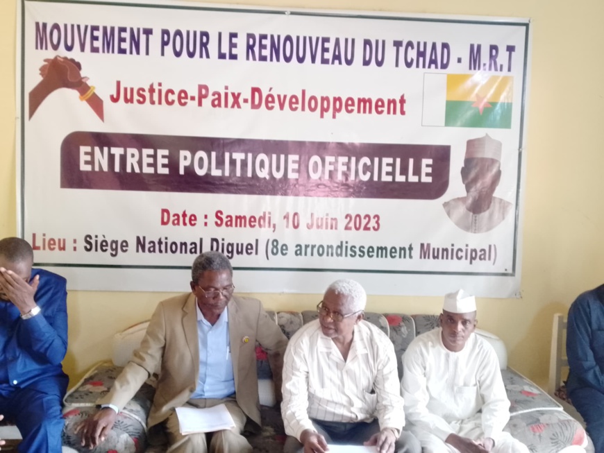 Tchad : le CRP appelle à une réforme des institutions politiques et à la protection des droits des partis politiques Tchad : le CRP appelle à une réforme des institutions politiques et à la protection des droits des partis politiques
