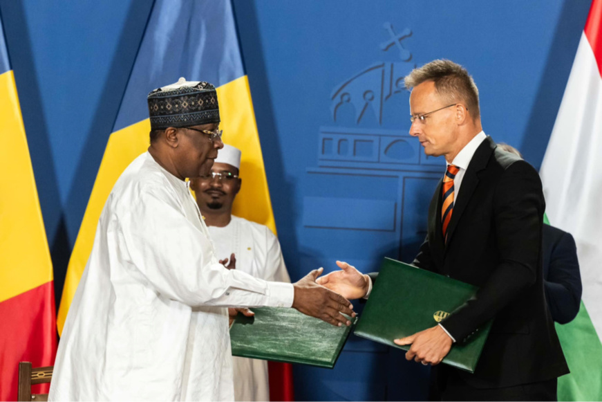 Tchad : jusqu'à 131 milliards Fcfa d'aide de la Hongrie pour appuyer le développement Tchad : jusqu'à 131 milliards Fcfa d'aide de la Hongrie pour appuyer le développement