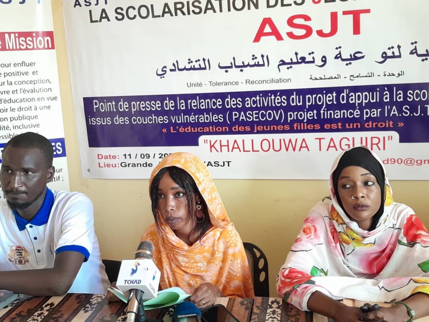 Tchad : l'ASJT relance son projet sur la scolarisation des enfants des couches vulnérables