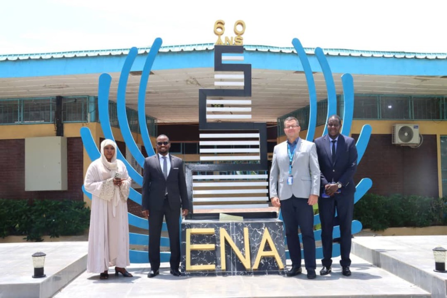 Tchad - Signature de convention entre l'ENA et le HCR Tchad - Signature de convention entre l'ENA et le HCR