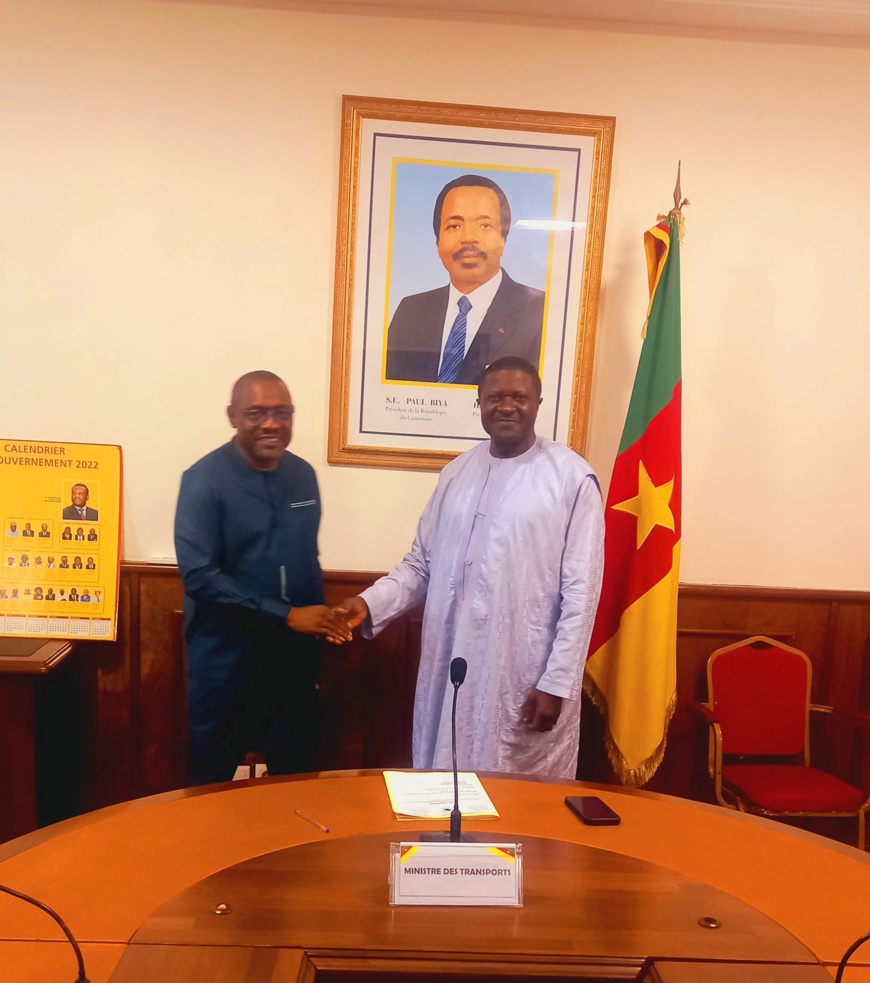 Cameroun : le ministre des Transports reçoit le nouveau représentant-résident de l'ASECNA Cameroun : le ministre des Transports reçoit le nouveau représentant-résident de l'ASECNA