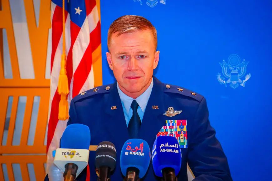 Le général de division Kenneth Ekman. © Djibrine Haïdar/Alwihda Info