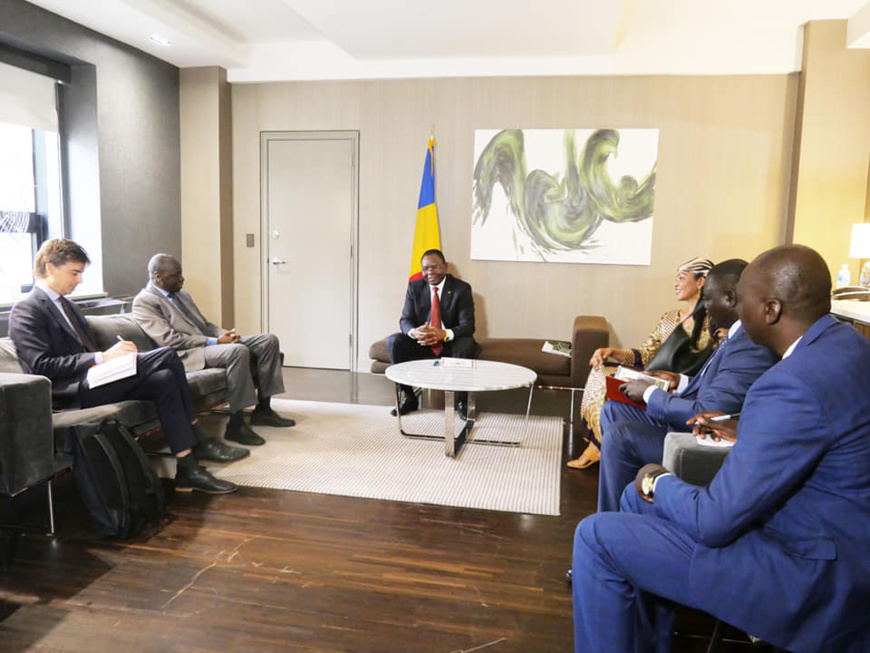 Coopération : le Premier ministre du Tchad échange avec le vice-président de la Banque mondiale Coopération : le Premier ministre du Tchad échange avec le vice-président de la Banque mondiale