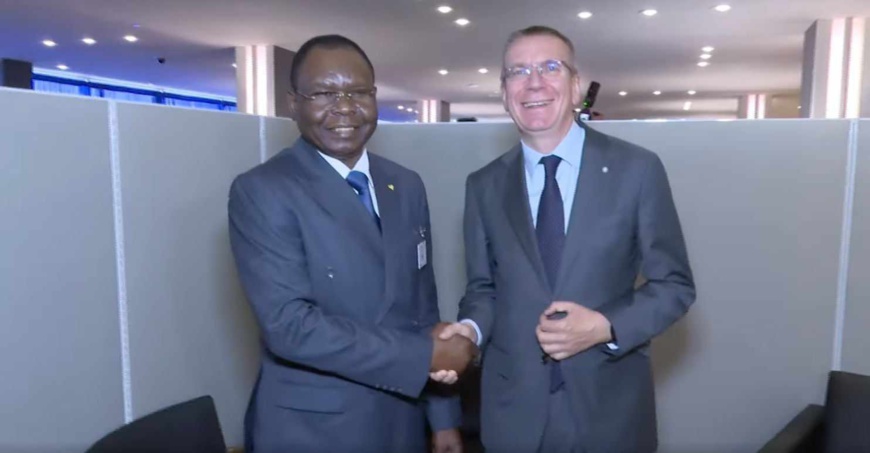 Tchad-Lettonie : rencontre entre le Premier ministre Allah-Maye Halina et le président letton