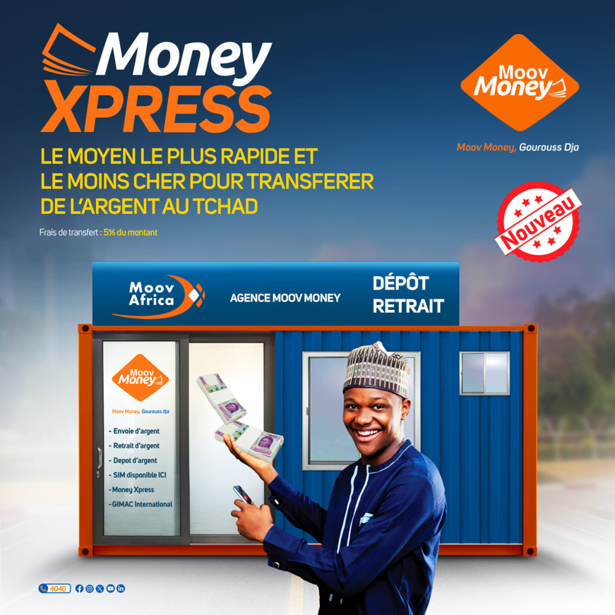 Interdiction du transfert « Côté Stock » : Moov Africa offre l’alternative Money Express Interdiction du transfert « Côté Stock » : Moov Africa offre l’alternative Money Express