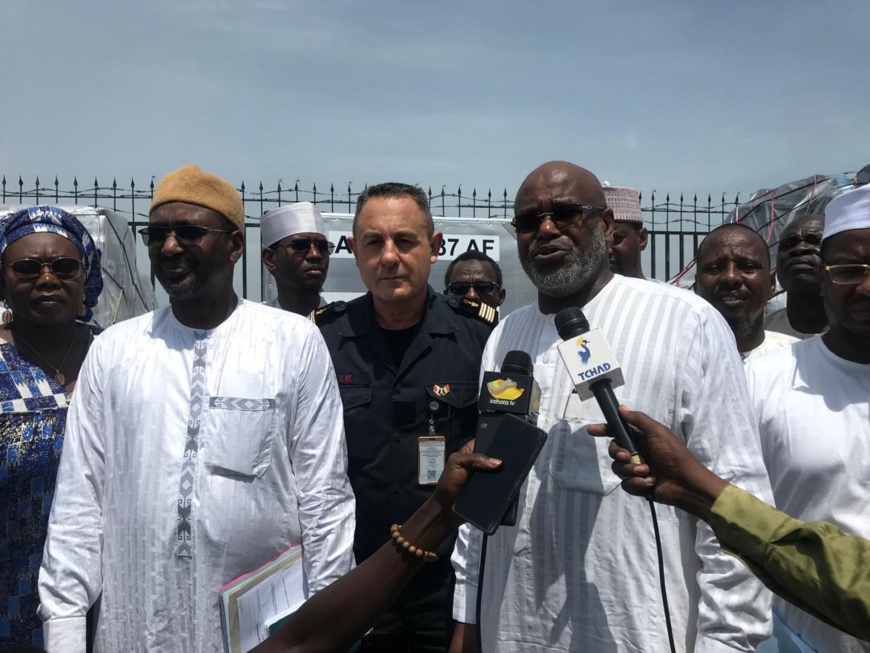 Tchad : La France soutient la prévention des inondations avec un don de 12 tonnes de matériel Tchad : La France soutient la prévention des inondations avec un don de 12 tonnes de matériel