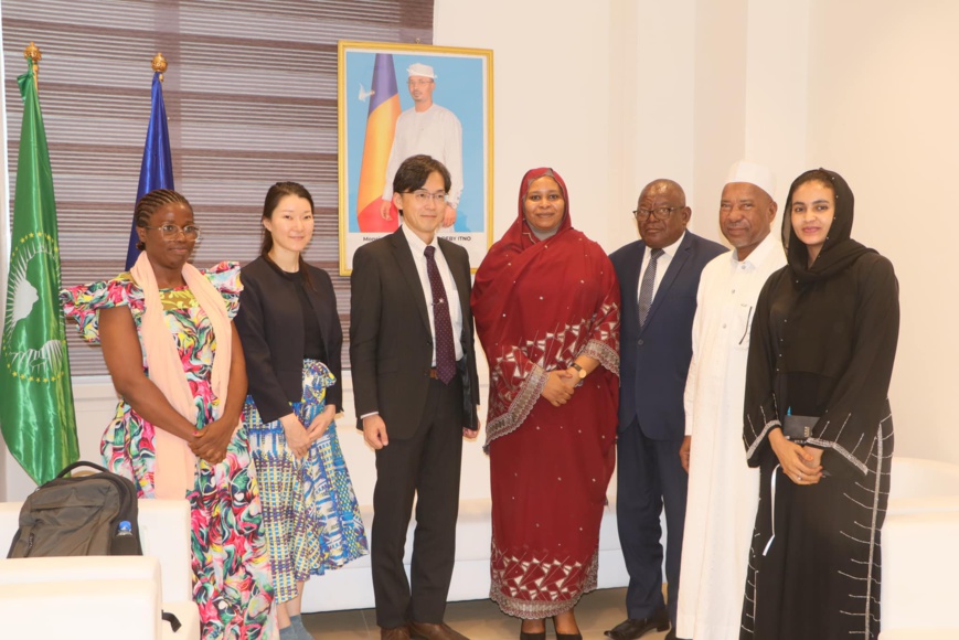 Tchad : une délégation du JICA reçue par la ministre déléguée aux Affaires étrangères Tchad : une délégation du JICA reçue par la ministre déléguée aux Affaires étrangères