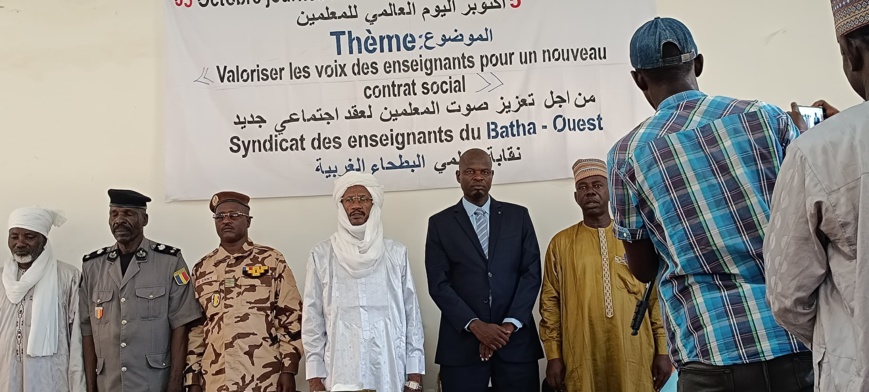 Tchad : Les enseignants du Batha célèbrent leur Journée mondiale sous le signe de la valorisation Tchad : Les enseignants du Batha célèbrent leur Journée mondiale sous le signe de la valorisation