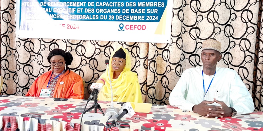 Tchad : Le Parti VIVA RNDP forme ses membres sur les textes électoraux Tchad : Le Parti VIVA RNDP forme ses membres sur les textes électoraux
