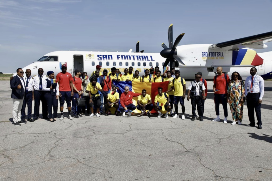 Football : départ des Sao du Tchad pour la Zambie