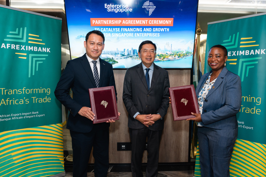 Afrique : Enterprise Singapore et Afreximbank unissent leurs forces pour stimuler le financement des entreprises singapouriennes Afrique : Enterprise Singapore et Afreximbank unissent leurs forces pour stimuler le financement des entreprises singapouriennes