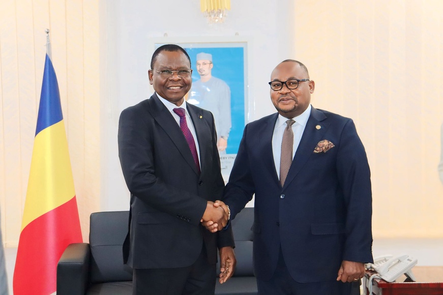 Tchad : le Premier ministre reçoit l’envoyé spécial du facilitateur de la CEEAC