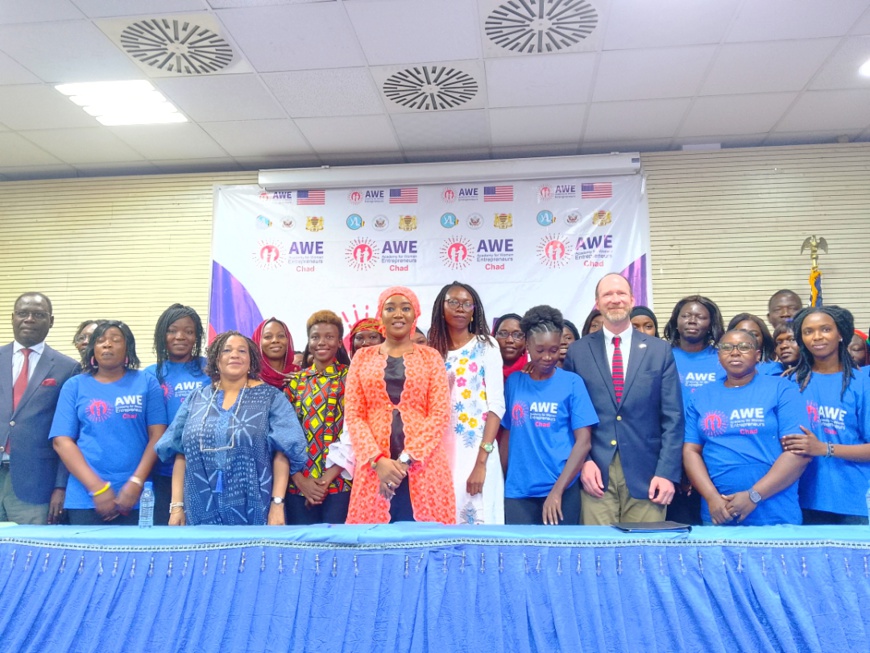 Tchad : Inauguration de la 1ère édition du Programme AWE Chad pour soutenir les femmes entrepreneures Tchad : Inauguration de la 1ère édition du Programme AWE Chad pour soutenir les femmes entrepreneures