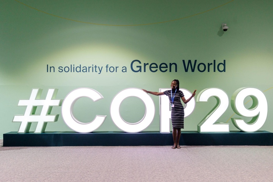 Participant au prochain événement COP29. Photo : cop29.az