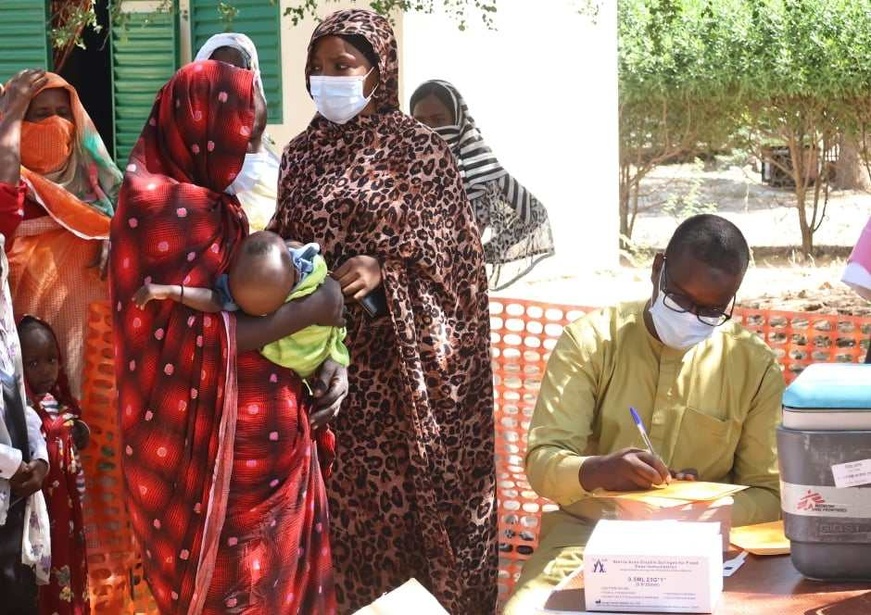 Tchad : lancement de la campagne de vaccination contre la diphtérie par MSF Suisse à Ati Tchad : lancement de la campagne de vaccination contre la diphtérie par MSF Suisse à Ati