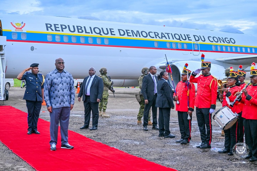 RDC : le chef de l’Etat Félix Tshisekedi est arrivé au Tanganyika RDC : le chef de l’Etat Félix Tshisekedi est arrivé au Tanganyika