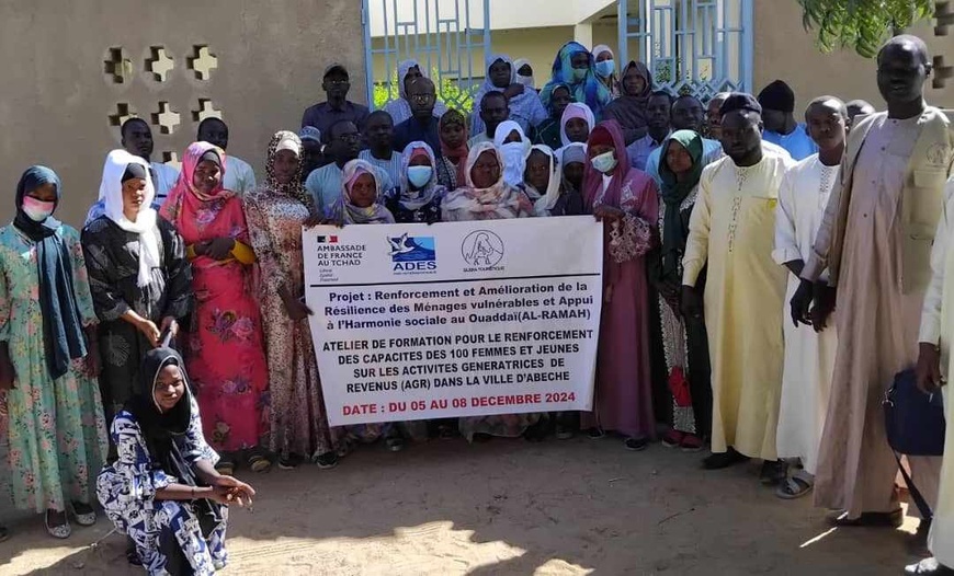 Tchad : à Abéché, l'ONG Guera Touristique renforce les capacités de 100 femmes et jeunes sur les AGR Tchad : à Abéché, l'ONG Guera Touristique renforce les capacités de 100 femmes et jeunes sur les AGR