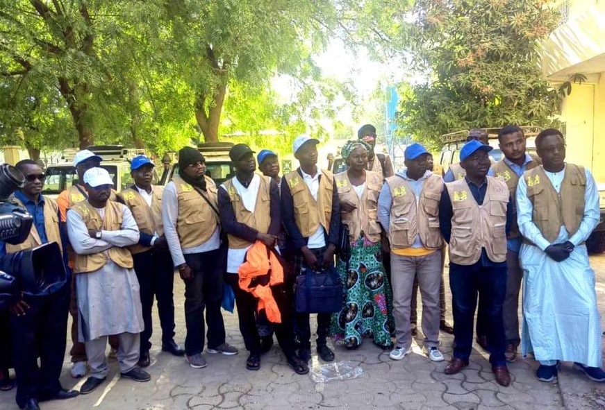 Tchad : la CNDH déploie une équipe d'observation des élections générales sur le terrain Tchad : la CNDH déploie une équipe d'observation des élections générales sur le terrain