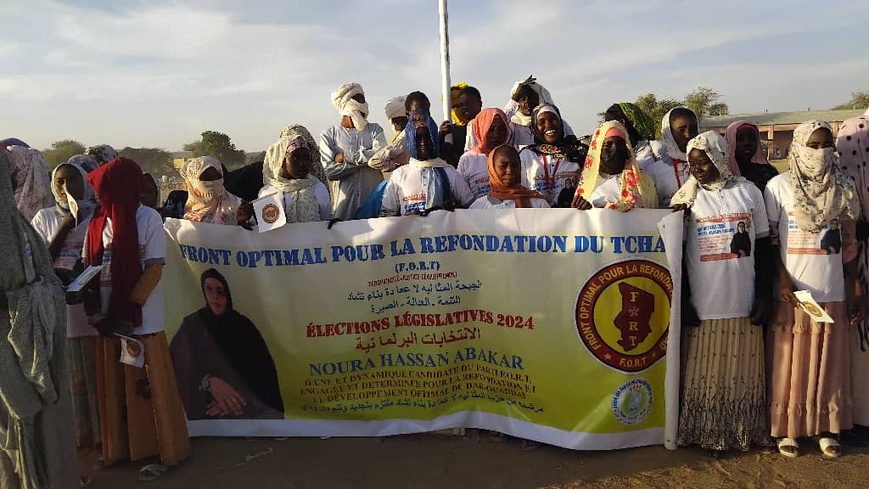 Élections législatives au Tchad : Noura Hassan Abakar mobilise Abougoudam pour le parti FORT Élections législatives au Tchad : Noura Hassan Abakar mobilise Abougoudam pour le parti FORT