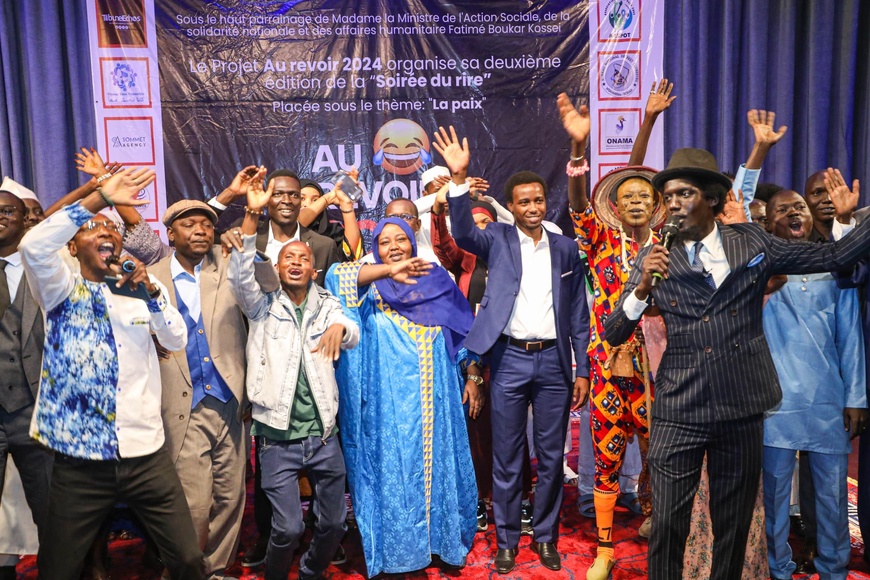 Tchad : Une soirée de rire "Au revoir 2024" organisée à l'Onama Tchad : Une soirée de rire "Au revoir 2024" organisée à l'Onama