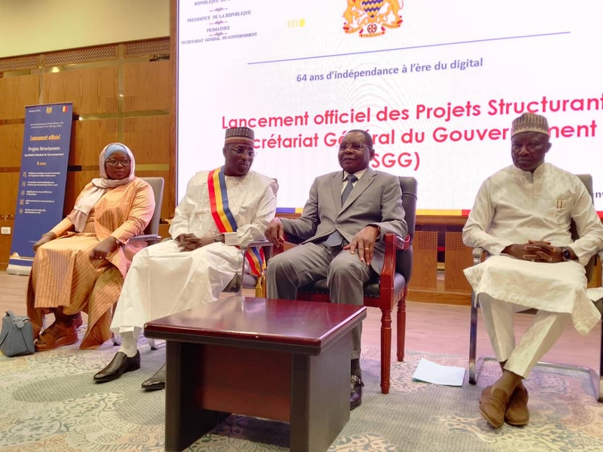 Tchad : Le SGG lance des projets structurants pour une gouvernance plus efficace Tchad : Le SGG lance des projets structurants pour une gouvernance plus efficace