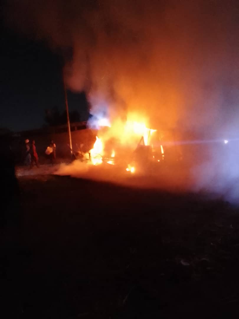 Tchad : Le feu menace à nouveau le marché Al-Farah de N'Djaména