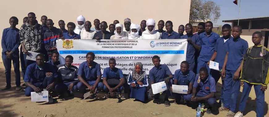 Tchad : une campagne pour promouvoir la formation technique et professionnelle des jeunes à Abéché Tchad : une campagne pour promouvoir la formation technique et professionnelle des jeunes à Abéché