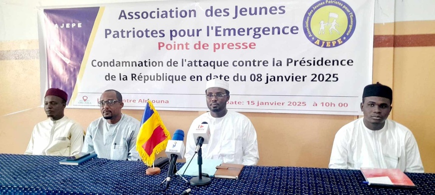 Tchad : l’AJEPE condamne fermement l'attaque contre la Présidence de la République Tchad : l’AJEPE condamne fermement l'attaque contre la Présidence de la République