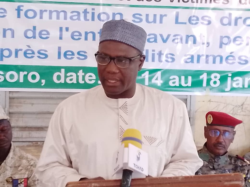 Tchad : le gouverneur de Barh El Gazel lance l'atelier de formation sur la protection de l'enfant Tchad : le gouverneur de Barh El Gazel lance l'atelier de formation sur la protection de l'enfant