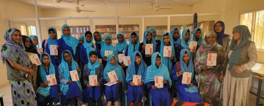 Tchad : Konoum Toullo sensibilise les lycéennes d'Ibnou Cina aux violences basées sur le genre Tchad : Konoum Toullo sensibilise les lycéennes d'Ibnou Cina aux violences basées sur le genre
