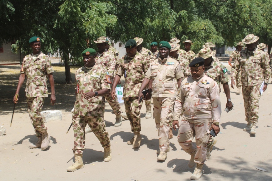 Le nouveau Commandant de la Force Multinationale Mixte en visite au Secteur 3 de Monguno Le nouveau Commandant de la Force Multinationale Mixte en visite au Secteur 3 de Monguno