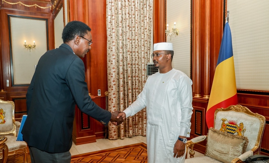 CEMAC : le représentant résident de la Commission reçu par le président tchadien CEMAC : le représentant résident de la Commission reçu par le président tchadien