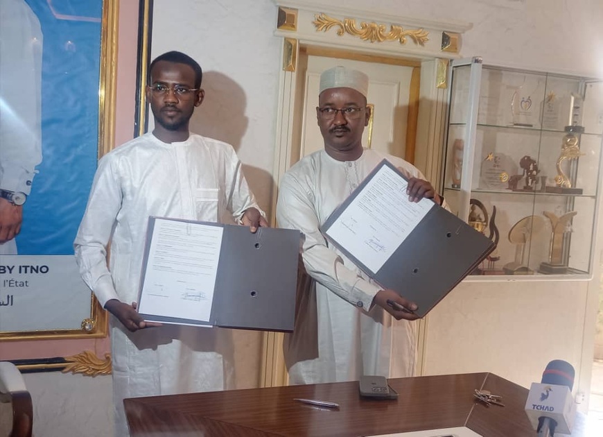 Tchad : signature de convention de partenariat entre l'ONAPE et l'ANADER Tchad : signature de convention de partenariat entre l'ONAPE et l'ANADER