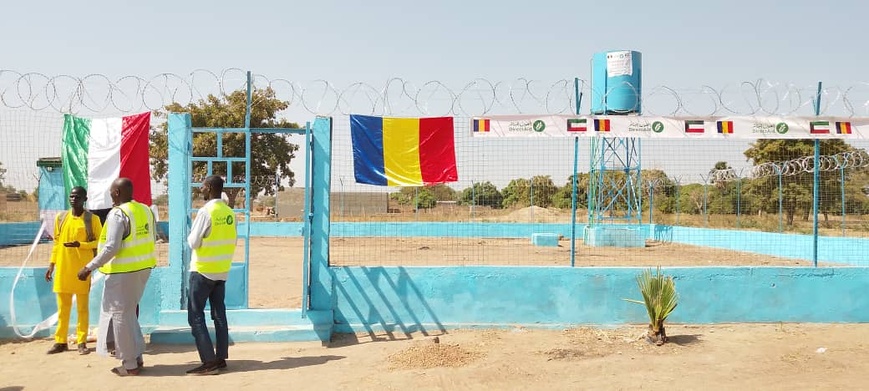 Tchad : un château d'eau de 20 mètres cubes offert à la population de Bébédjia Tchad : un château d'eau de 20 mètres cubes offert à la population de Bébédjia