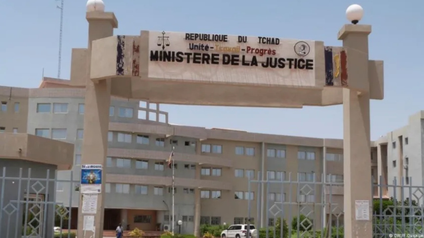 Le ministère de la Justice à N'Djamena. © DR Le ministère de la Justice à N'Djamena. © DR