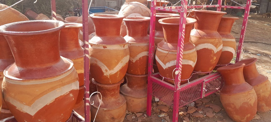 Tchad : augmentation du prix des jarres en terre cuite à l'approche du mois de ramadan Tchad : augmentation du prix des jarres en terre cuite à l'approche du mois de ramadan