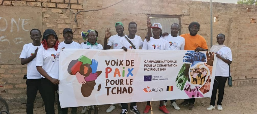 Voix de Paix pour le Tchad : Une campagne pour une cohabitation harmonieuse dans le Moyen-Chari Voix de Paix pour le Tchad : Une campagne pour une cohabitation harmonieuse dans le Moyen-Chari