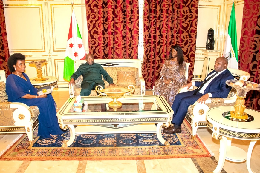 Guinée équatoriale : le président du Burundi est arrivé à Malabo