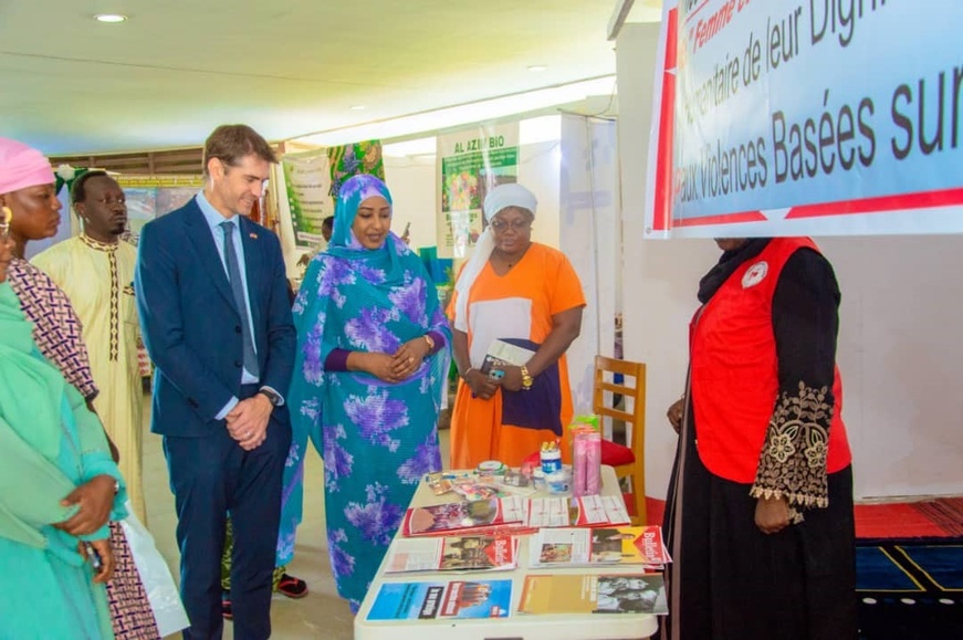 L'Ambassadeur du Royaume-Uni au Tchad visite la Maison Nationale de la Femme L'Ambassadeur du Royaume-Uni au Tchad visite la Maison Nationale de la Femme