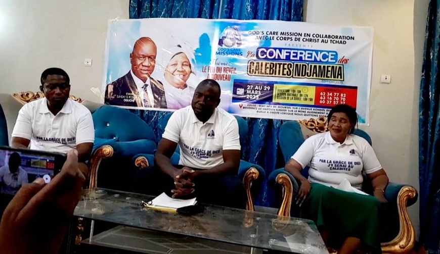 Tchad : L'Église Ex-Koréé Accueillera la Grande Conférence des Calebites du 27 au 29 Mars 2025 Tchad : L'Église Ex-Koréé Accueillera la Grande Conférence des Calebites du 27 au 29 Mars 2025