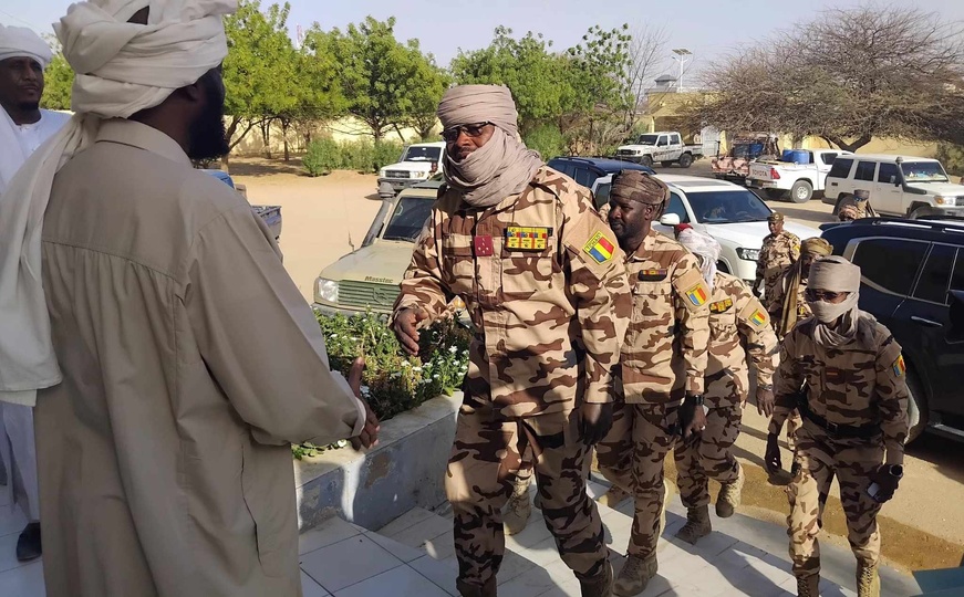 Tchad : le chef d’État-major général des Armées dans les zones opérationnelles de l’Est Tchad : le chef d’État-major général des Armées dans les zones opérationnelles de l’Est