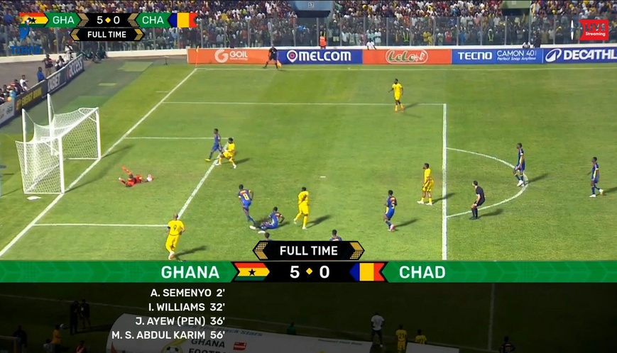 Éliminatoires CAN 2026 : Les SAO du Tchad lourdement battus par le Ghana (5-0) Éliminatoires CAN 2026 : Les SAO du Tchad lourdement battus par le Ghana (5-0)