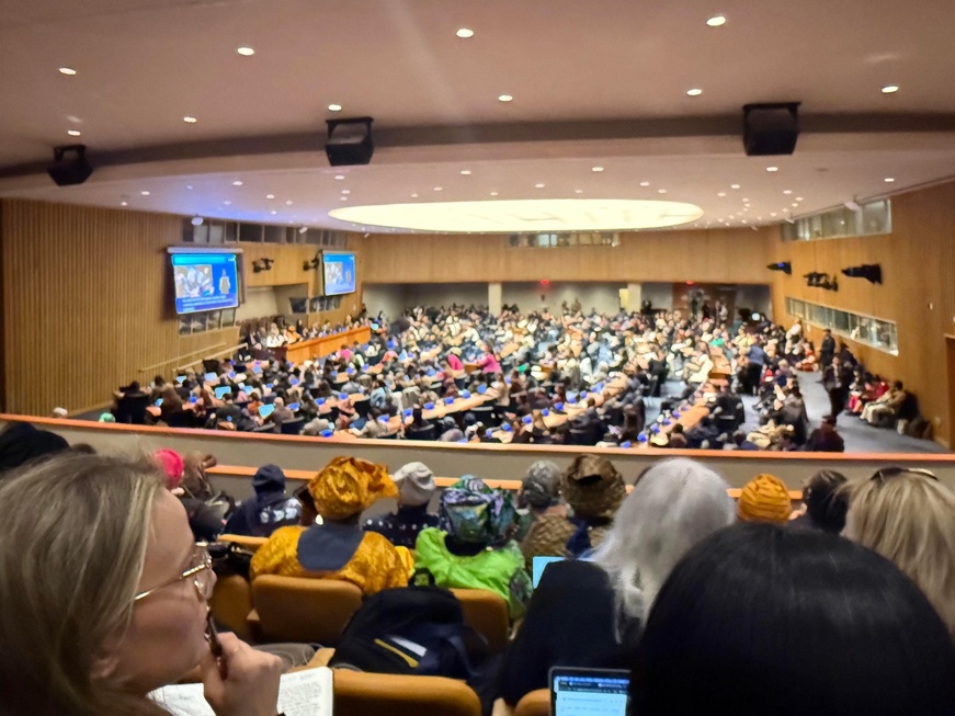 Participants à la séance de clôture de la soixante-neuvième session de la Commission de la condition de la femme (CSW69 / Beijing+30).