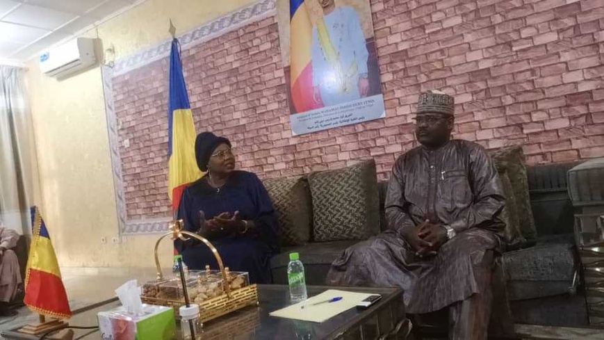 Tchad : au Guéra, accueil de la secrétaire d'État à l'Enseignement supérieur aux portes de Mongo Tchad : au Guéra, accueil de la secrétaire d'État à l'Enseignement supérieur aux portes de Mongo